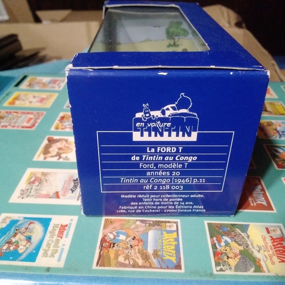 Box FORD TINTIN AU CONGO size 1:43 ATLAS - Picture 3 of 6